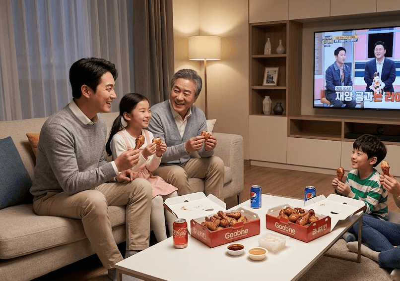 먹자골목 인천 부평구 치킨점 매장 이전 · 본사 지원 다양 사진 1