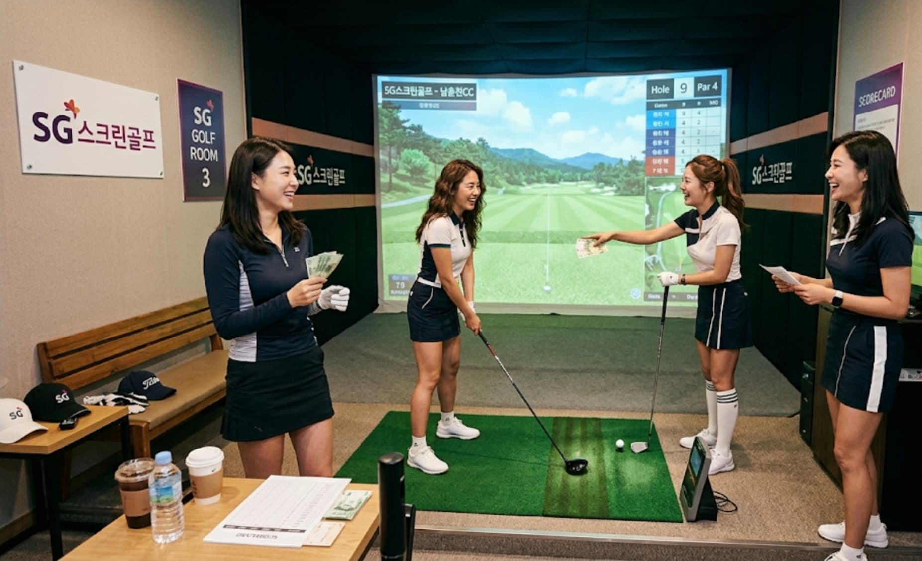 서울 구로구 오류동 SG골프 7룸 스크린골프장