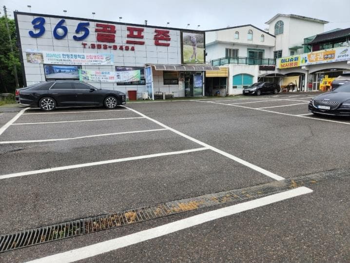 당진 1층 단독 스크린골프 · 층고 높은 보안매장