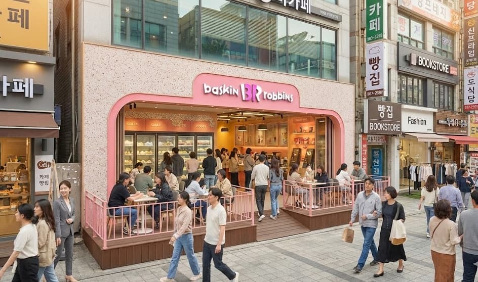★시흥★베스킨라빈스 창업!/판다사자 단독진행 매장!/리뉴얼 없음!/배달 적음! 사진 1